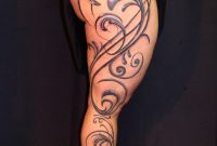Girly Tattoos On Leg Leg Sleeve Tattoo For Women Photo 1 Real for dimensions 774 X 1032