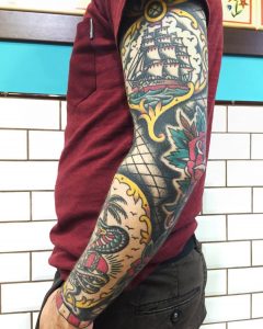 Giuseppe Morello I Like That Its A Fishnet Filler Tattoos with proportions 1080 X 1349