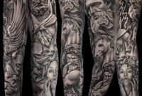Greek Mythology Sleeve Done Me Anja Ferencic Forever Yours Tattoo inside proportions 1080 X 1080