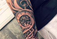 Half Sleeve Clock Clocktattoo Tattoo Sleeve Tattoos within proportions 3024 X 3024
