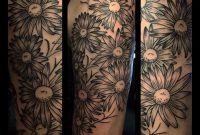 Half Sleeve Daisy Flower Tattoo Done Spike Yelp within dimensions 1000 X 1000