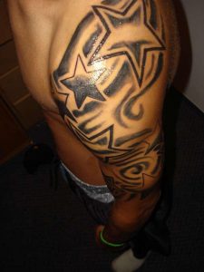 Half Sleeve Star Tattoos For Guys Star Sleeve Tattoos Designs And pertaining to dimensions 1024 X 1365