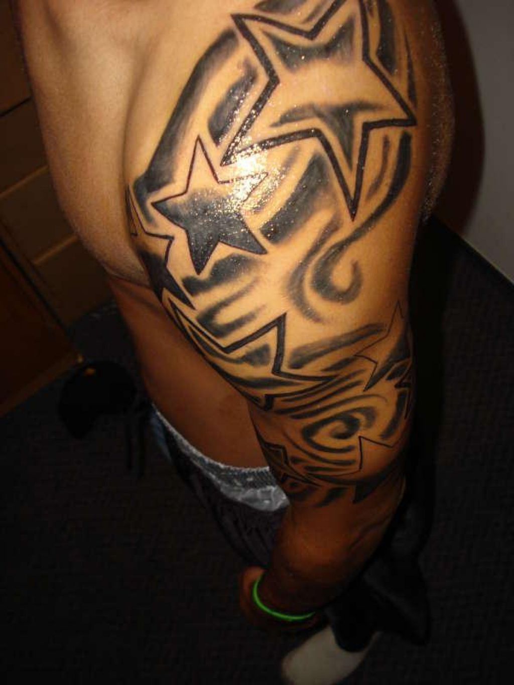 Half Sleeve Star Tattoos For Guys Star Sleeve Tattoos Designs And regarding size 1024 X 1365