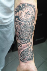 Half Sleeve Tattoo Designs For Men Forearm 1000 Images About Hunts with regard to proportions 729 X 1096