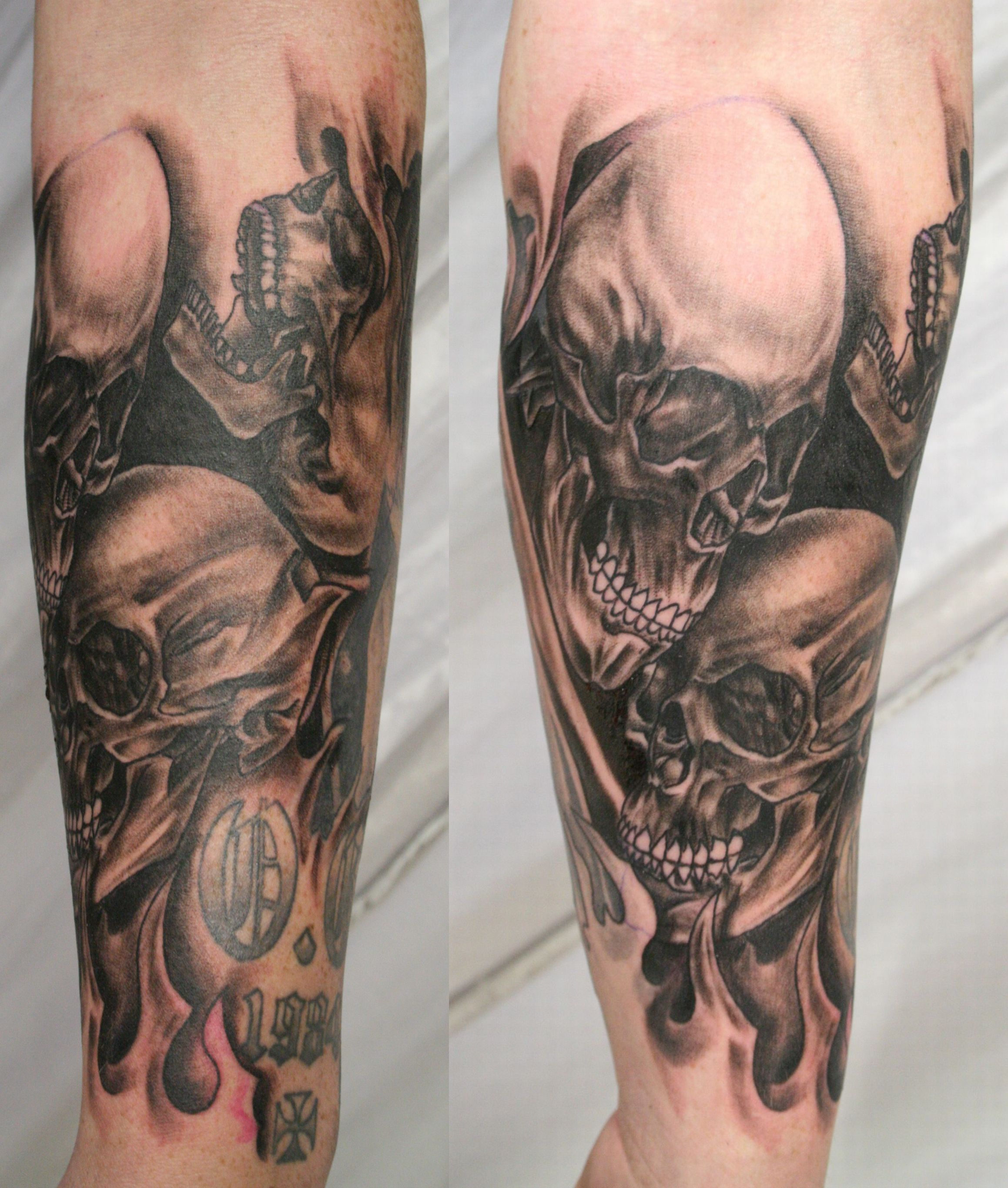 Half Sleeve Tattoo Designs Skull Tattoo Sleeves Designs And throughout sizing 2317 X 2730