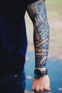 Half Sleeve Tattoo Designs Wrist To Elbow Ideas Elegant Furrific regarding measurements 810 X 1216