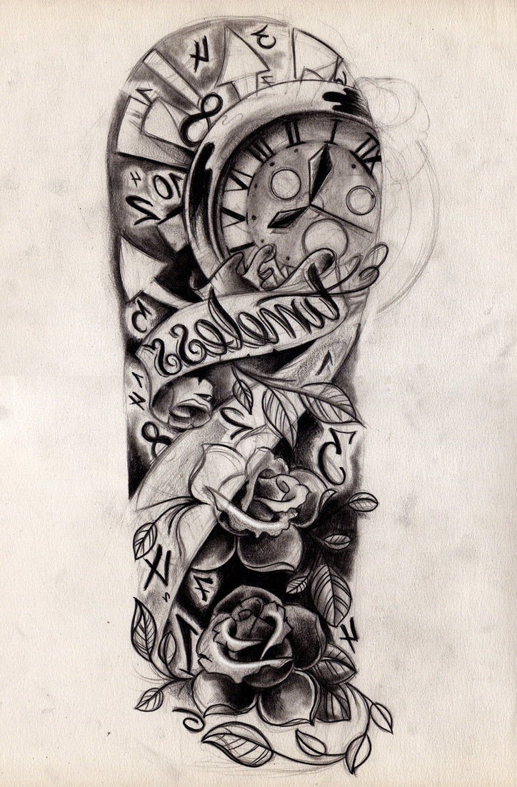 Half Sleeve Tattoo Drawing Designs At Getdrawings Free For in dimensions 724 X 1102