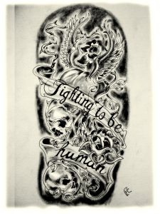 Half Sleeve Tattoo Drawing Designs At Getdrawings Free For in proportions 768 X 1024