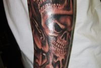 Half Sleeve Tattoos Ideas Drawings Of Grim Reapers Full Sleeve for sizing 800 X 1067