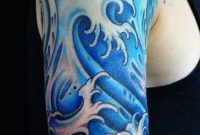 Half Sleeve Water Tattoo For Girls with regard to dimensions 600 X 1329