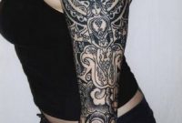 Hot Girl Show Nice Tibetan Full Sleeve Tattoo Golfian inside dimensions 1024 X 1545