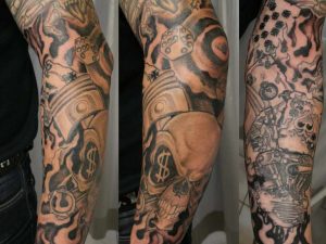 Hot Half Sleeve Sketches Tattoos 3d Design Idea For Men And Women within sizing 1024 X 768