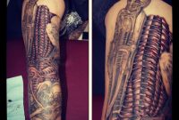 Hr Giger Tattoo Continued Sleeve Redstar10 On Deviantart pertaining to dimensions 894 X 894