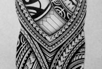 I Created A Polynesian Half Sleeve Tattoo Design For My Brother with regard to sizing 1240 X 1702