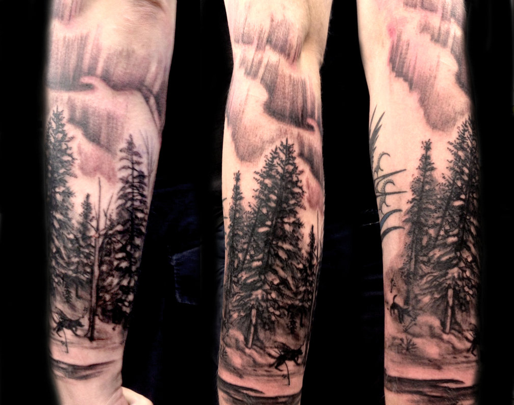Ideas For Tattoos Sleeves Cool Sleeve Tattoos Tattoo Ideas Gallery pertaining to proportions 1007 X 794
