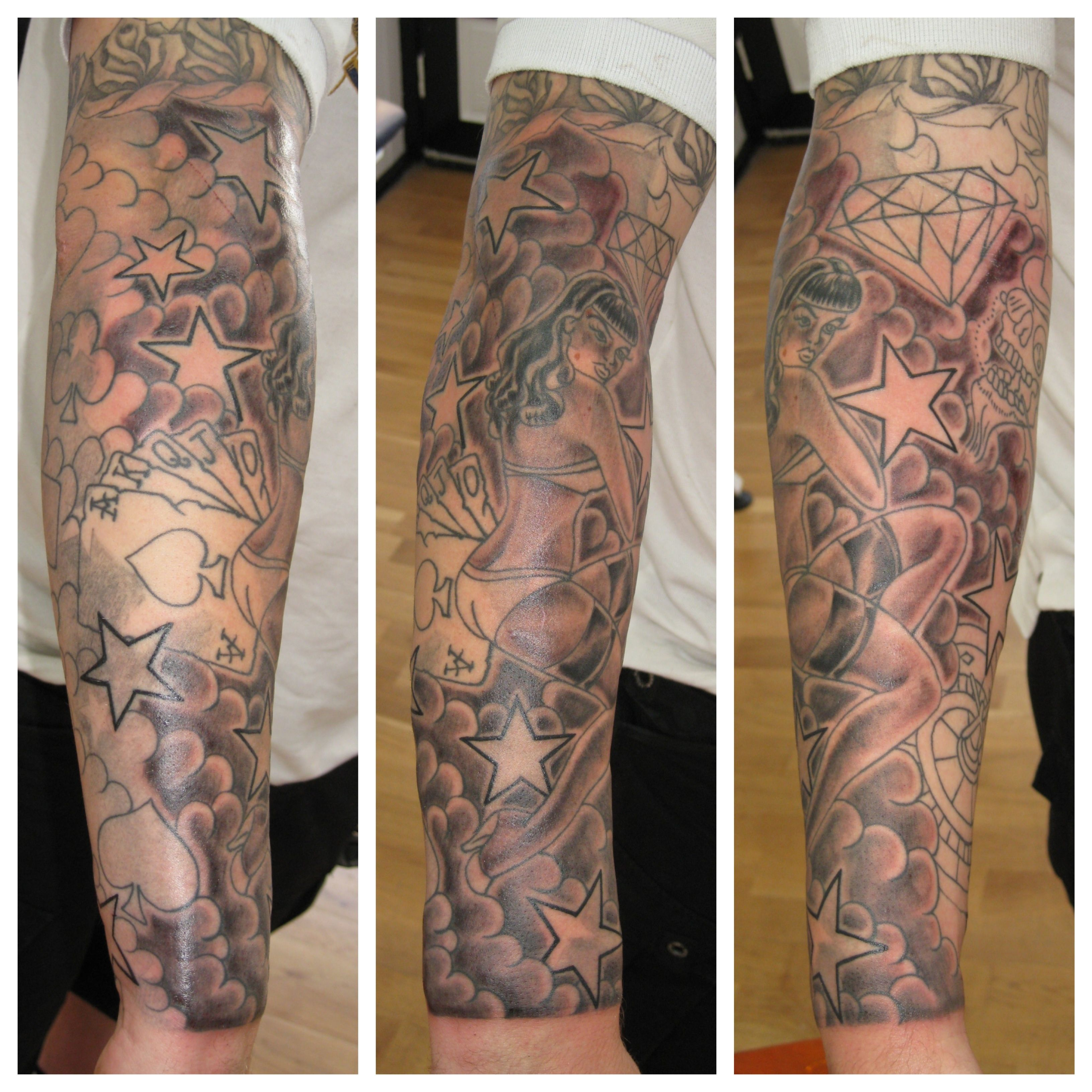 Image For Half Sleeve Tattoos For Men Black And Grey Tattoo Sleeve intended for measurements 3264 X 3264