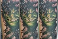 Incredible Hulk Marvel Tattoo Underground Tattoo Piercing Studio pertaining to size 960 X 960