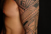 Inmages Of Tattooss Samoan Polynesian Half Sleeve Tattoos within dimensions 1067 X 1472