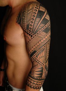 Inmages Of Tattooss Samoan Polynesian Half Sleeve Tattoos within dimensions 1067 X 1472