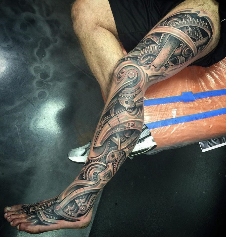 Insanely Intricate Leg Sleeve Tattoos Sleeve Ideas Designs intended for size 910 X 953