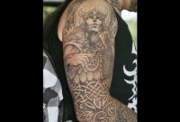 Irish Amazing Celtic Warrior Shoulder Tattoos Men Design Idea For within measurements 1024 X 768