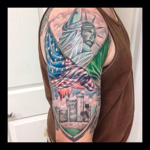 Irish American Half Sleeve Tattoo Alex Follow Him On Instagram for measurements 1920 X 1920