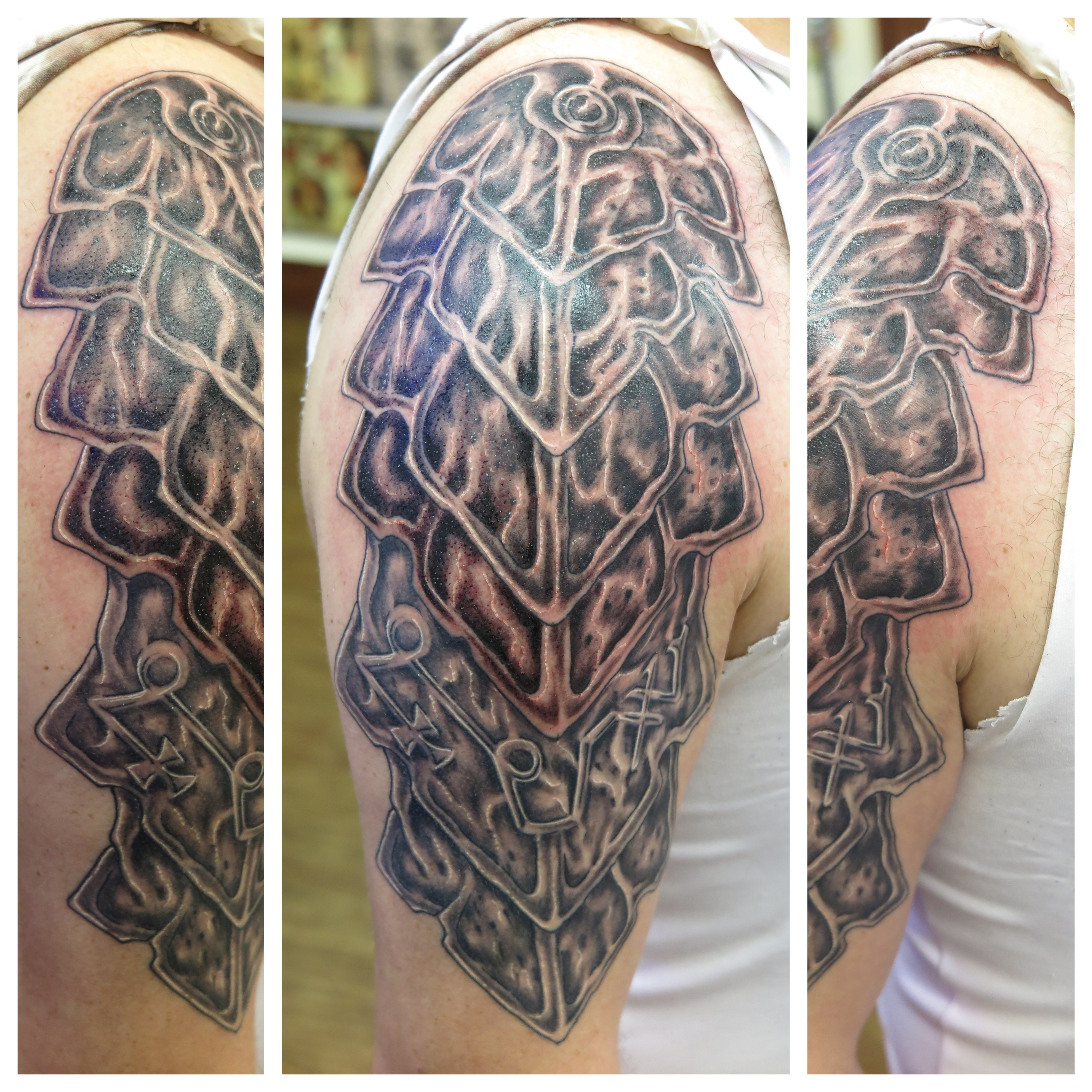 Irish Street Tattoo Armour Sleeve Irish St Tattoo in dimensions 3264 X 3264