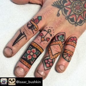 Isaacbushkin Was Honored To Do Some Finger Sleeves On Joeglode with regard to size 1080 X 1080