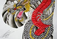Japanese Dragon Half Sleeve And Chest Panel Gazfarmerart Tattoo with regard to sizing 757 X 1054