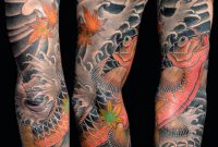 Japanese Koi Sleeve Tattoo Slave To The Needle in proportions 1000 X 1500
