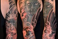 Japanese Religiousspiritual Sleeve Tattoo Slave To The Needle throughout measurements 1275 X 1400