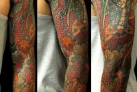 Japanese Samurai Sleeve Tattoo Carp Japanese Samurai Sleeve Pictures with regard to size 909 X 1200