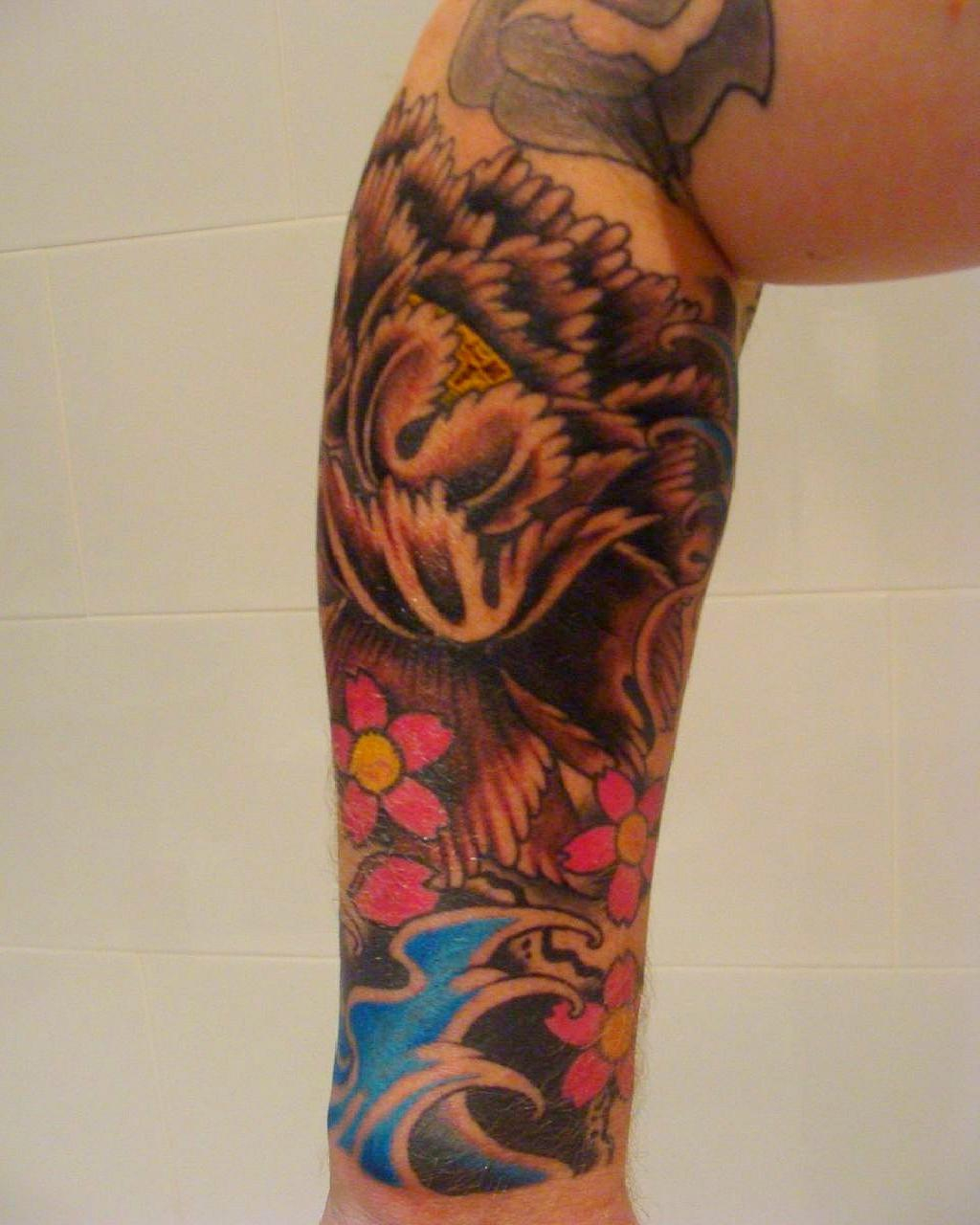 Japanese Sleeve Tattoos Awesome Traditional Japanese Tattoo regarding proportions 1024 X 1280