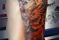 Japanesedragontattoos Dragon Sleeve Saltwatertattoo Japanese within proportions 1013 X 2311