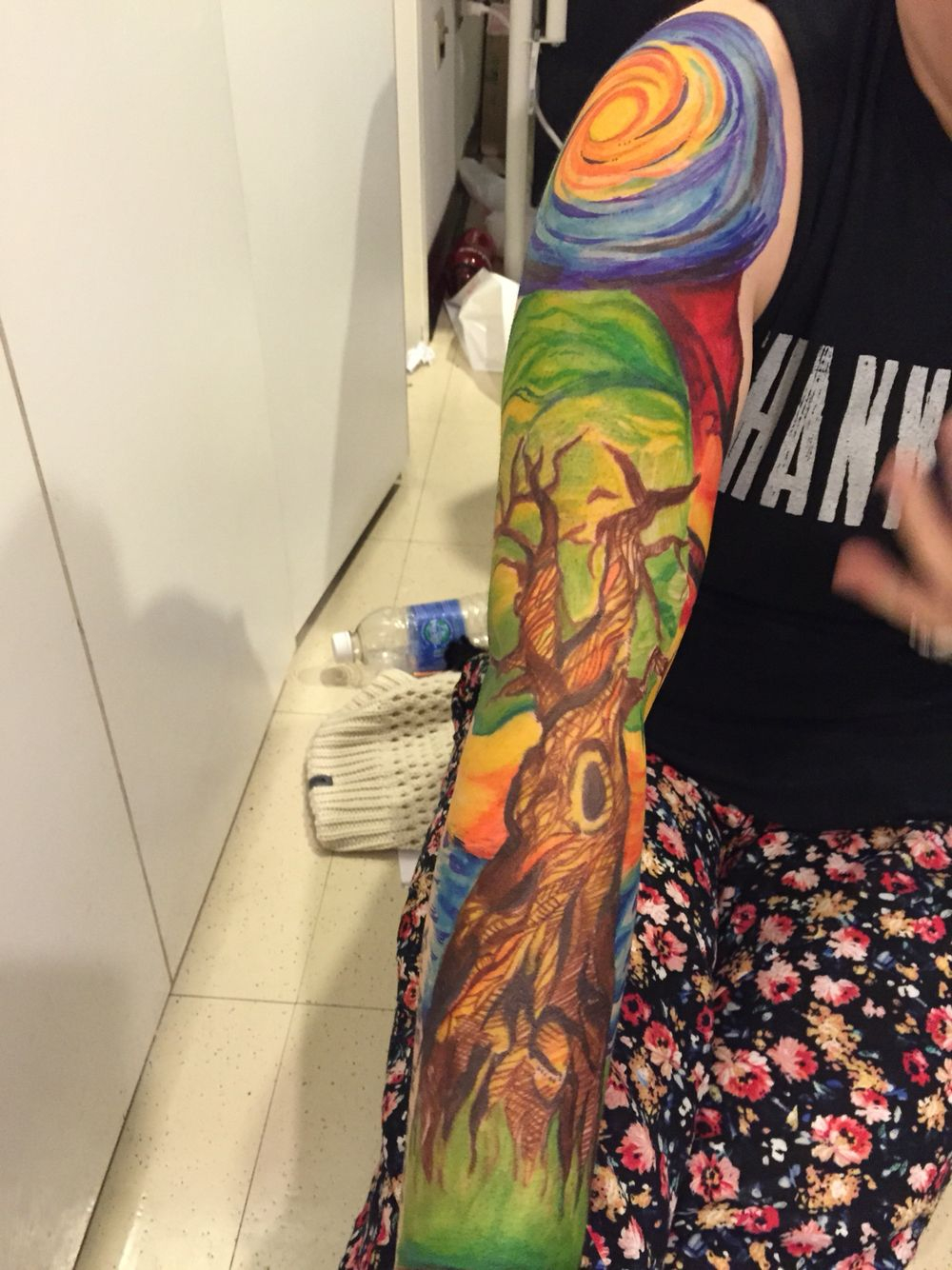Josh Dun Tattoo Sleeve On A Friend Noviebirdtumblr within dimensions 1000 X 1334