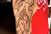 Kona Henna Studio Octopus Sleeve And Coca Cola Tank Henna for size 999 X 1500