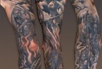 Kptallat A Kvetkezre Sleeve Tattoos Designs Heaven And Hell with regard to proportions 1425 X 1800