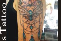 Lace Color Dreamcatcher Half Sleeve Doris Aluf Tattoo Israel inside size 2101 X 3160