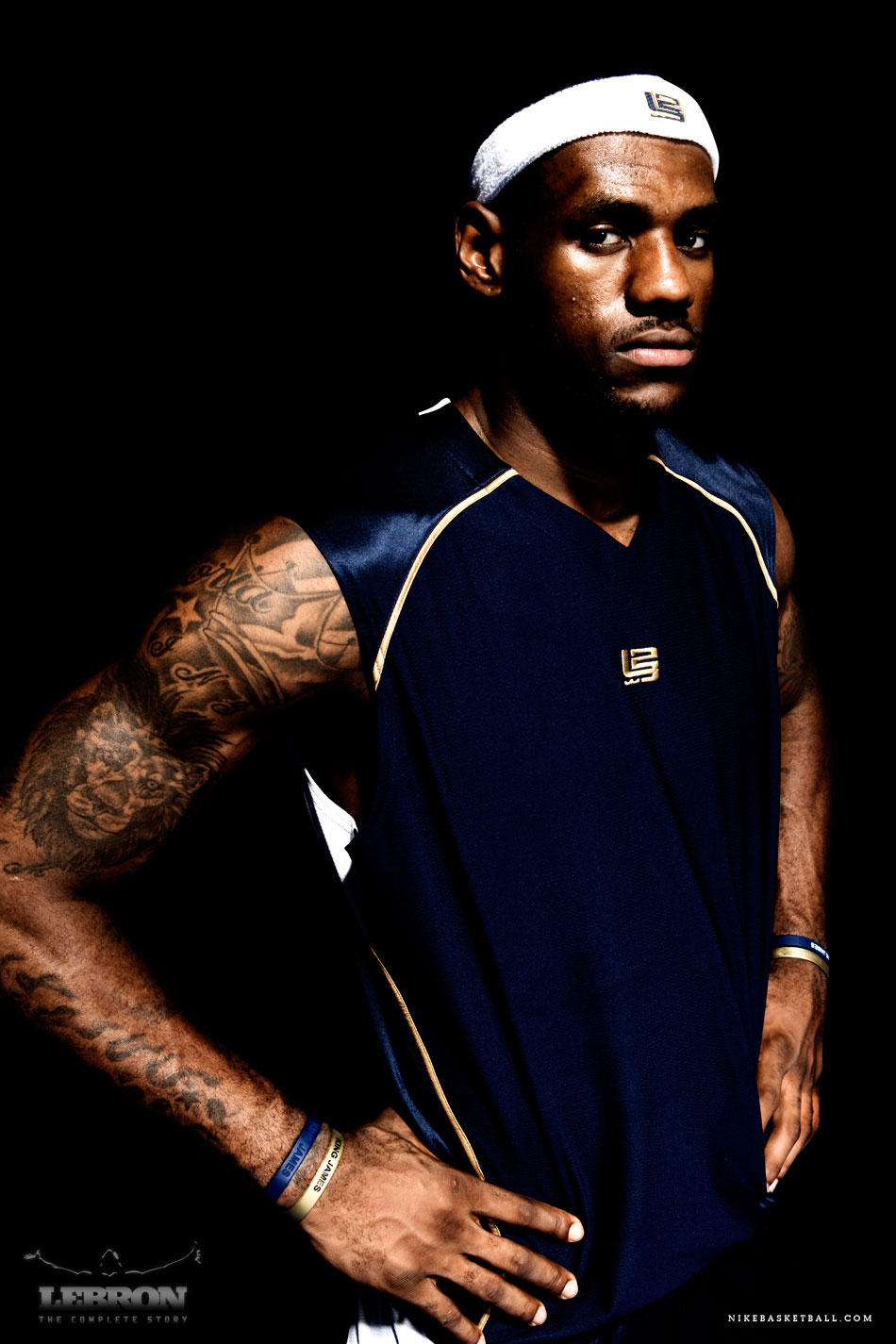 Lebron James Pics Photos Of His Many Tattoos throughout sizing 950 X 1425