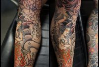 Leg Sleeve In Progress Roddy Mclean Tattooer with sizing 2400 X 2400