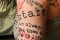 Literary Sleeve Contrariwise Literary Tattoos intended for dimensions 768 X 1024