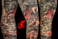 Liverpool Football Sleeve Tattoo Jackie Rabbit Jackierabbit12 with regard to measurements 786 X 1017