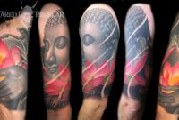 Lucky Bamboo Tattoo Tattoos Flower Buddha And Lotus Flower Tattoo throughout sizing 1412 X 800