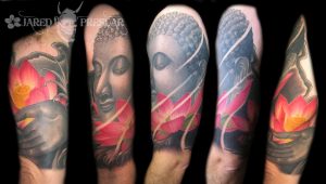 Lucky Bamboo Tattoo Tattoos Flower Buddha And Lotus Flower Tattoo throughout sizing 1412 X 800