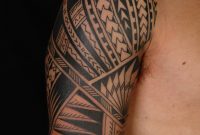 Maori Polynesian Tattoo Samoan Polynesian Half Sleeve Tattoo Mao within measurements 1067 X 1600