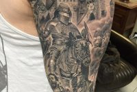 Medieval Sleeve Tattoo Best Tattoo Ideas Gallery within size 1080 X 1080