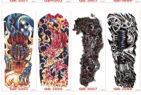 Metallic Tattoo Sleeve Waterproof Temporary Tattoos For Men Transfer intended for size 800 X 1513