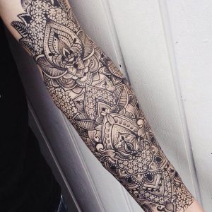 Meticulously Stippled Ornamental Tattoos Jessica Kinzer Tattoo intended for dimensions 1500 X 1500