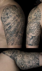 Military Half Sleeve Tattoodenenasvalencia Army Quarter Sleeve regarding measurements 726 X 1209