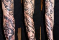 Mind Blowing Full Sleeve Alien Tattoo Full And Half Sleeve Tattoos throughout measurements 933 X 1024